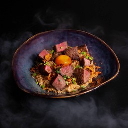 ข้าวผัดมันเนื้อ