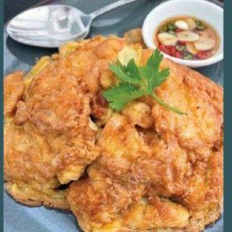 ข้าวไข่เจียวปูทะเล