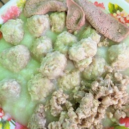 โจ๊กหมู+ตับ