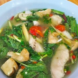 ต้มยำปลาช่อน(น้ำใส)