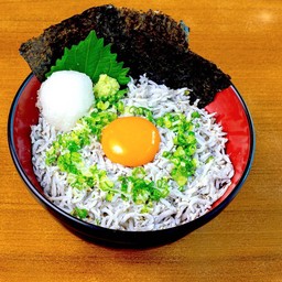 Shirasu don Set ชุด ข้าวหน้าปลาข้าวสาร