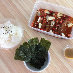 แซลมอนดองซีอิ๊ว