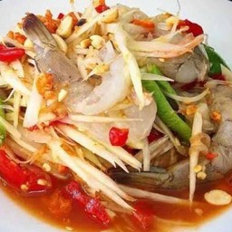 ตำไทยกุ้งสด