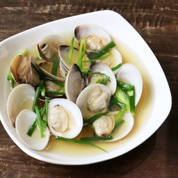 Hamaguri_Sakamushi หอยตลับต้มสาเก