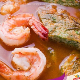 แกงส้มชะอมกุ้ง