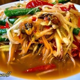 ส้มตำแซ่บเวอร์!!  ตลาดเจริญศรี