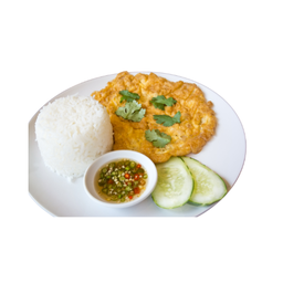 ข้าวไข่เจียวหมูสับ