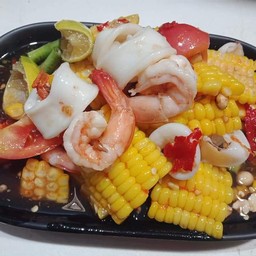 ตำข้าวโพดทะเล
