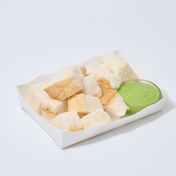 ปังนึ่ง สังขยาใบเตย