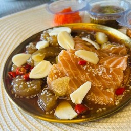 🌟กุ้งดองซีอิ๊วแม่ฮิปปี้ ⭐️แซลมอนดองซีอิ้ว สาขาปิ่นเกล้า☀️