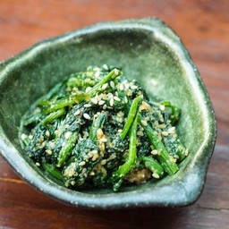 Horenso Gomaae ผักป๊วยเล้งคลุกงา