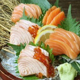 Salmon Sashimi Mori แซลมอนโมริ