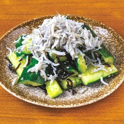 Shirasu Kobu Kyuri ยำแตงญี่ปุ่นโรยหน้าปลาข้าวสาร