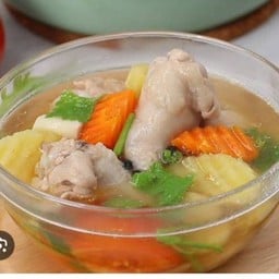 ต้มซุปน่องไก่ใส่มันฝรั่ง
