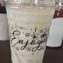 นมสดคาราเมล เย็น