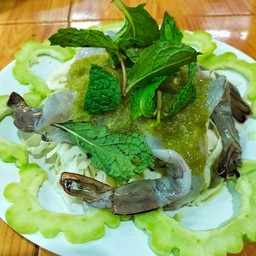 กุ้งแช่น้ำปลา