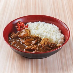 Tansuji Curry rice Set ชุด ข้าวหน้าแกงกะหรี่โคนลิ้นหมู