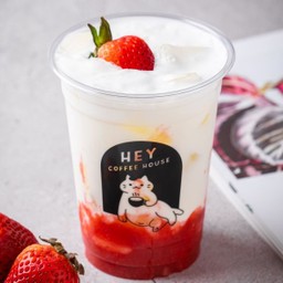Milky strawberry