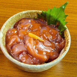 Ika shiokara ปลาหมึกปลาร้าญี่ปุ่น
