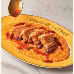Roasted Crispy Pork Risotto