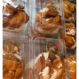 ข้าวปลาแกะ +ไข่ต้ม 1ใบ