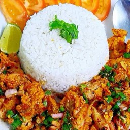 Spicy Chicken Salad With Rice
