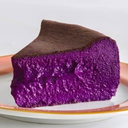 Ube Basque Cheesecake