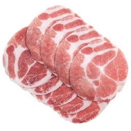 สันคอหมูสไลด์