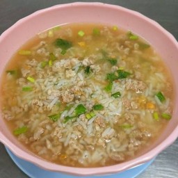 ข้าวต้มหมู (หมูชิ้น)