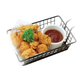 ไก่ป๊อปคลุกฝุ่น บาร์บีคิว