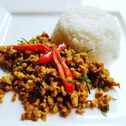 ข้าวคั่วกลิ้งเจ