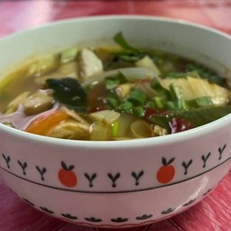 ต้มแซ่บกระดูกหมูอ่อน