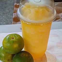 ส้มปั่น Orange smoothie