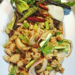 [เซตสุดฮิต] กุ้งฝอยทอด + ลาบเป็ด