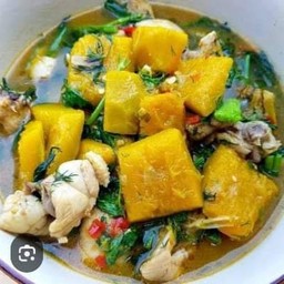 แกงอ่อมไก่ใส่ฟักทอง