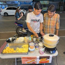 ข้าวโพดอบเนย