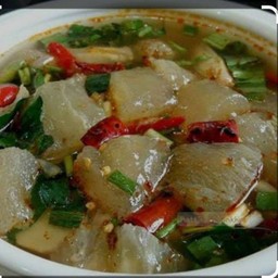 ต้มแซ่บเอ็นแก้ว(วัว)