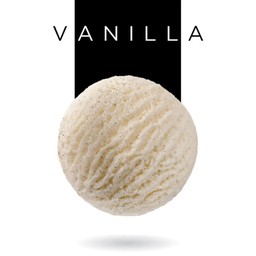 Madagascar Vanilla Bean Ice cream 100 ml.