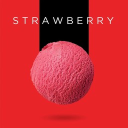 Senga Strawberry Sorbet Cup 100 ml.