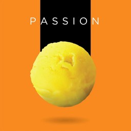 Passion Fruit Sorbet Cup 100 ml.