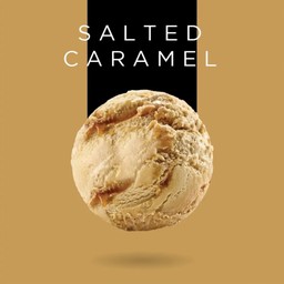 Salted Caramel Ice Cream Cup 100 ml.