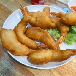 กุ้งชุบแป้งทอด