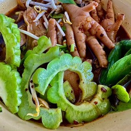 เตี๋ยวไก่บุฟเฟ่ต์ชุดละ75฿