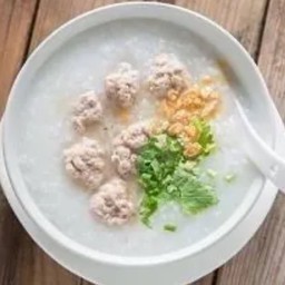 โจ๊กหมูสับ+หมูเด้ง