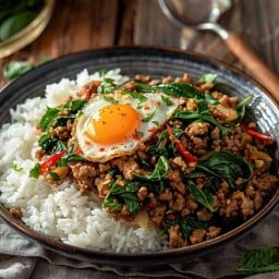 กะเพราไข่ข้นอินดี้ ธัญบุรี -ปทุมธานี