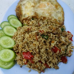 กระเพราคลุก