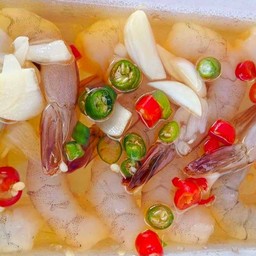 กุ้งดองน้ำปลากวน