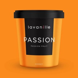 Passion Fruit Sorbet 480 ml.
