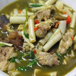 แกงหวายใส่ไก่บ้าน