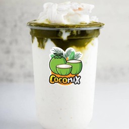 มะพร้าวบ้านแพ้วมัจฉะชาเขียวปั่น